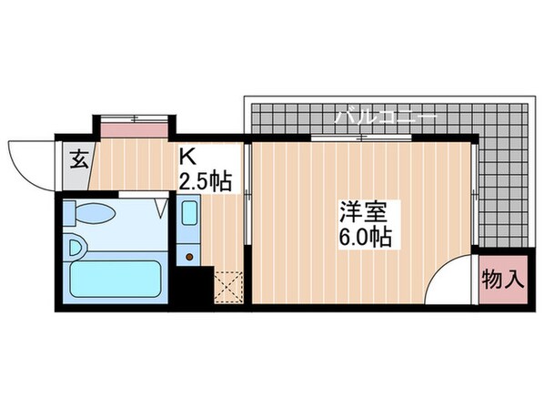 コーポ８８の物件間取画像